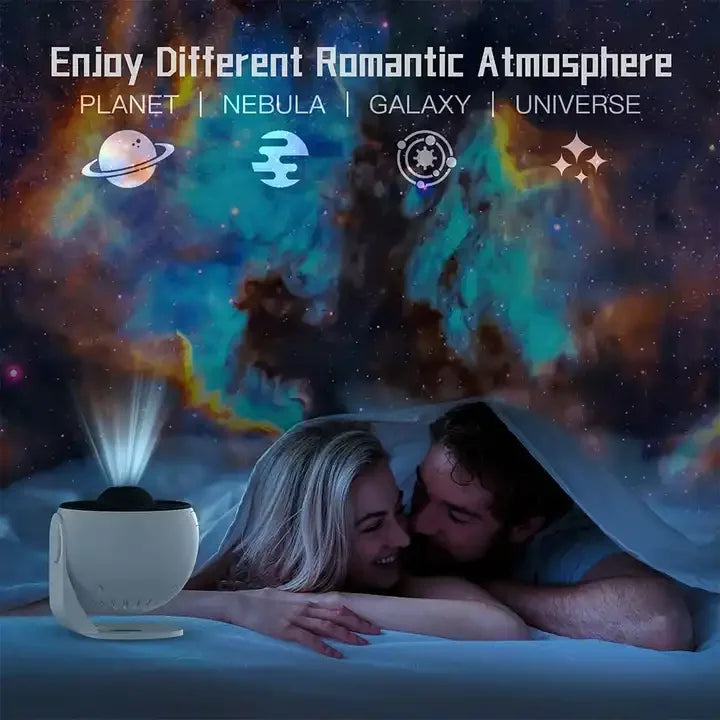 12 in 1 Planetarium Galaxy Star Projector Rotating Nebula Projector Lamp Timed Starry Night Light for Kids Bedroom Decor