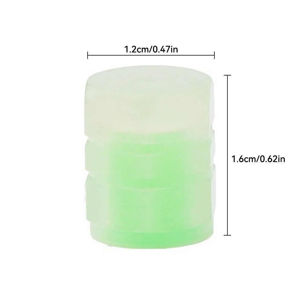 Luminous Valve Helmet Fluorescent Green Blue Night Glowing Car Motorcycle Bicycle Wheel Styling Tyre Hub Luminous Decorate